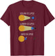 Eclipse Or Apocalypse: Funny Solar Eclipse Science T-Shirt - T-Shirt | Maroon