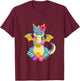 Hawaii Dragon Lei T-Shirt - T-Shirt | Maroon