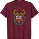 My Family Tree Has A Deer Stand In It Funny Hunting T-Shirt - T-Shirt | Maroon
