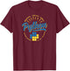 Vintage Python Programming Language T-Shirt - T-Shirt | Maroon