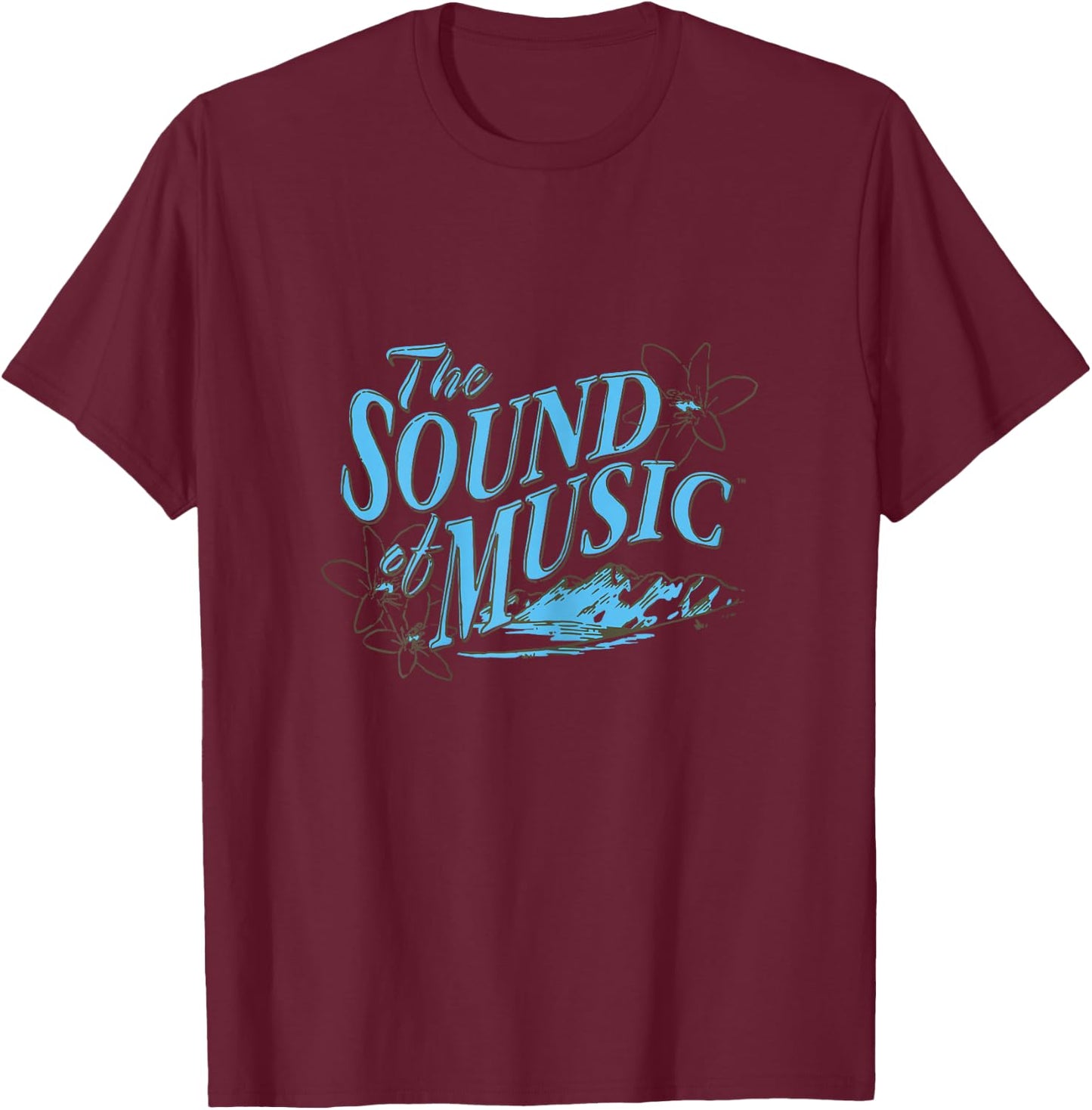 The Sound of Music - White T-Shirt - T-Shirt | Maroon