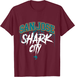 San Jose shirt, SJ 408 San Jo, San Jose shirts, San Jose 408 T-Shirt - T-Shirt | Maroon