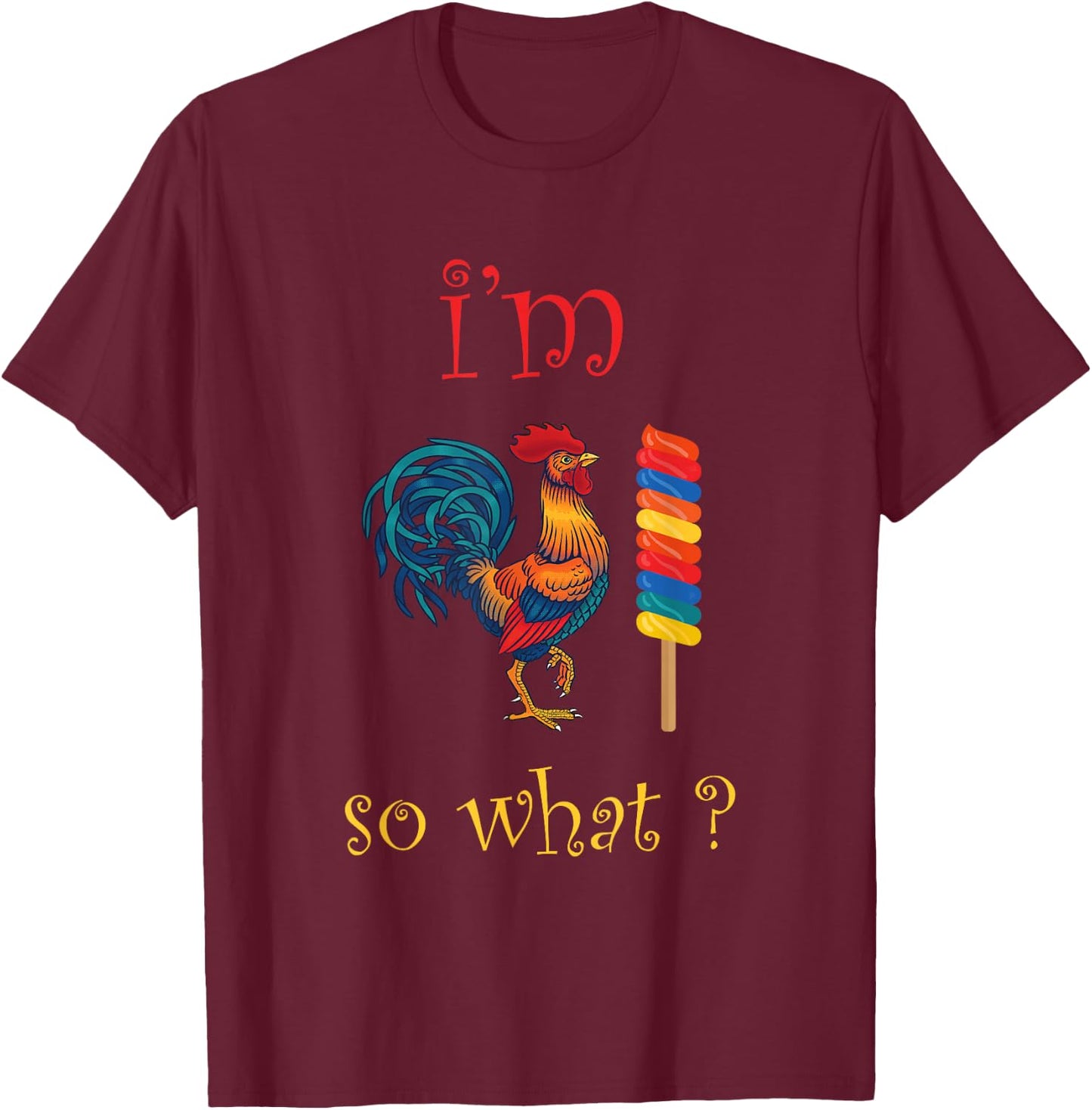 Dont be a Sucker Cock gift T-Shirt - T-Shirt | Maroon