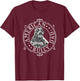 Best American Bully Dad Ever Vintage T-Shirt - T-Shirt | Maroon