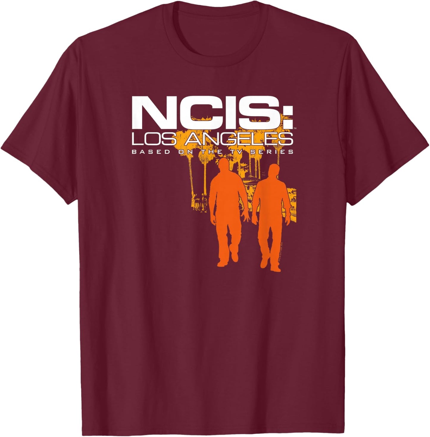 NCIS: Los Angeles Slow Walk T-Shirt - T-Shirt | Maroon
