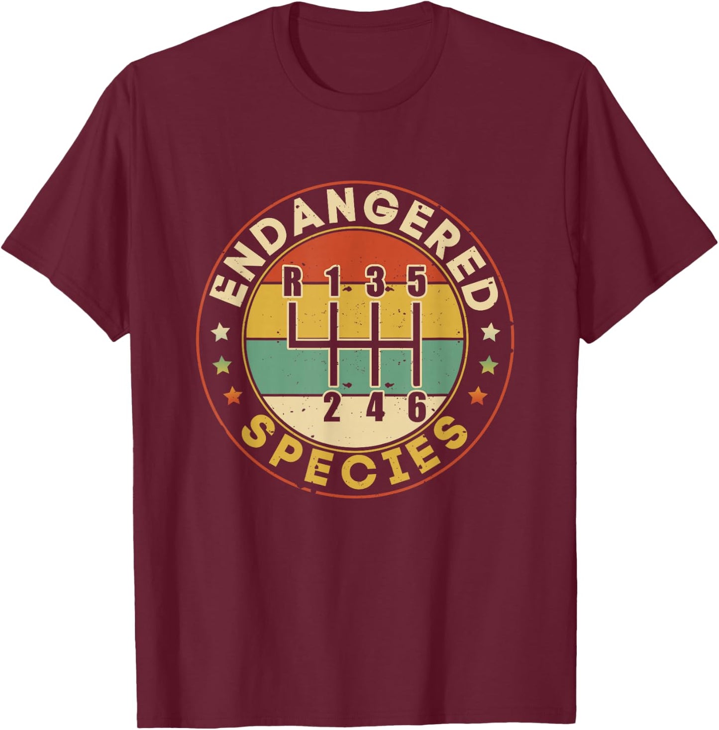 Transmission Drivers T-Shirt - T-Shirt | Maroon