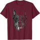 If You Don't Believe They Have Souls Doberman Dog Portrait T-Shirt - T-Shirt | Maroon