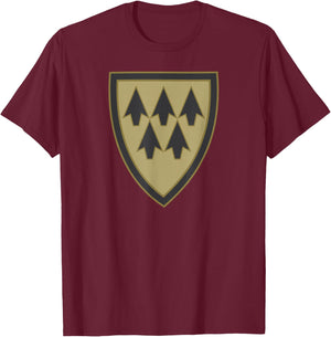 32nd Army Air and Missile Defense Command T-Shirt - T-Shirt | Maroon