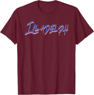 Urban Philadelphia Illadelph T-Shirt - T-Shirt | Maroon