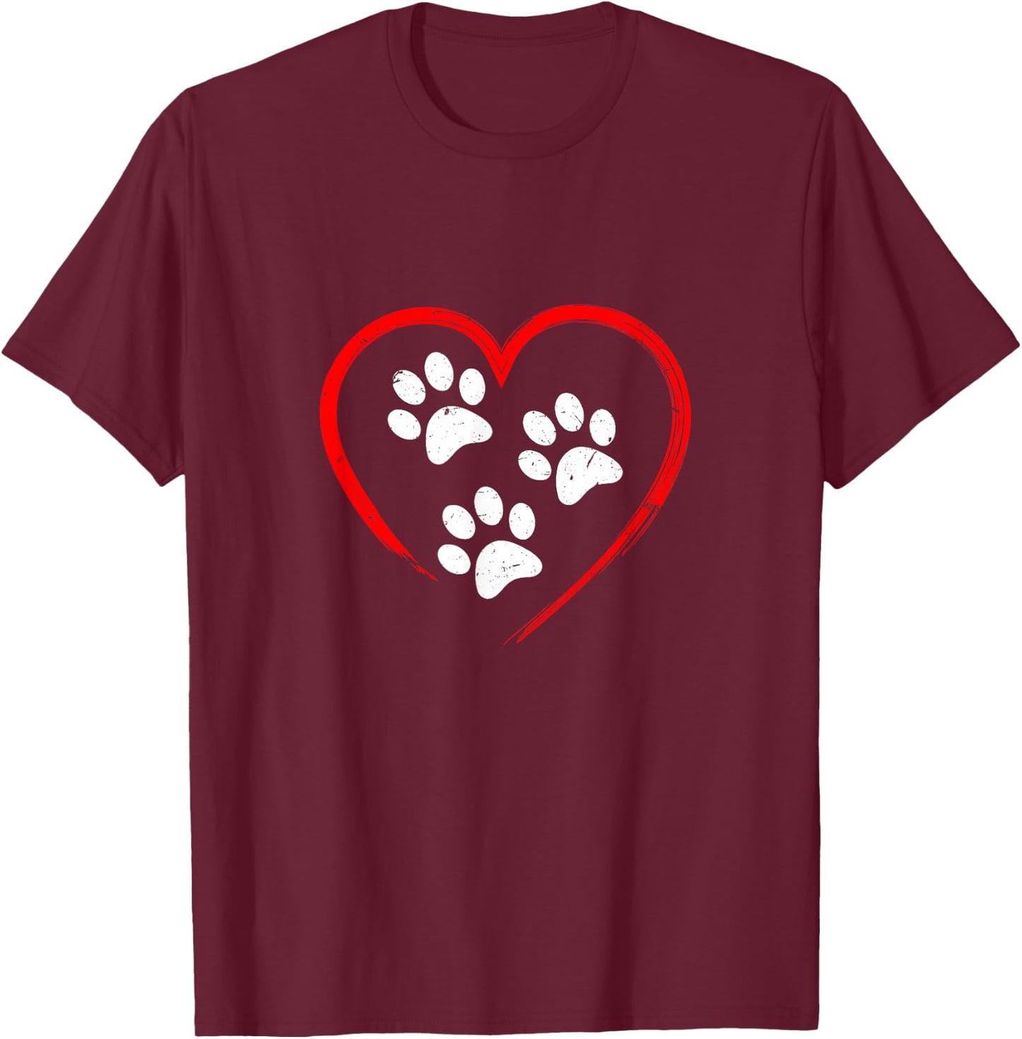 Inspirational Tripawd Dog Parent Shirts and Gifts | Black Cute Tripod Dog Lover Appreciation T-Shirt - T-Shirt | Maroon