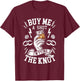Groom Groomsmen Bachelor Party Funny Shot Drinking T-Shirt - T-Shirt | Maroon