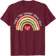 I Teach Tiny Humans About Jesus Teacher Appreciation Bible T-Shirt - T-Shirt | Maroon
