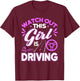 Passed Drivers Test New Driving License Congratulations Teen T-Shirt - T-Shirt | Maroon