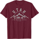 Utah Est. 1896 USA America Souvenir T-Shirt - T-Shirt | Maroon