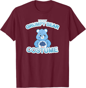 Care Bears Halloween This is My Grumpy Bear Costume T-Shirt - T-Shirt | Maroon