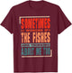 Sometimes I Wonder If The Fishes Are Thinking About Me Too T-Shirt - T-Shirt | Maroon