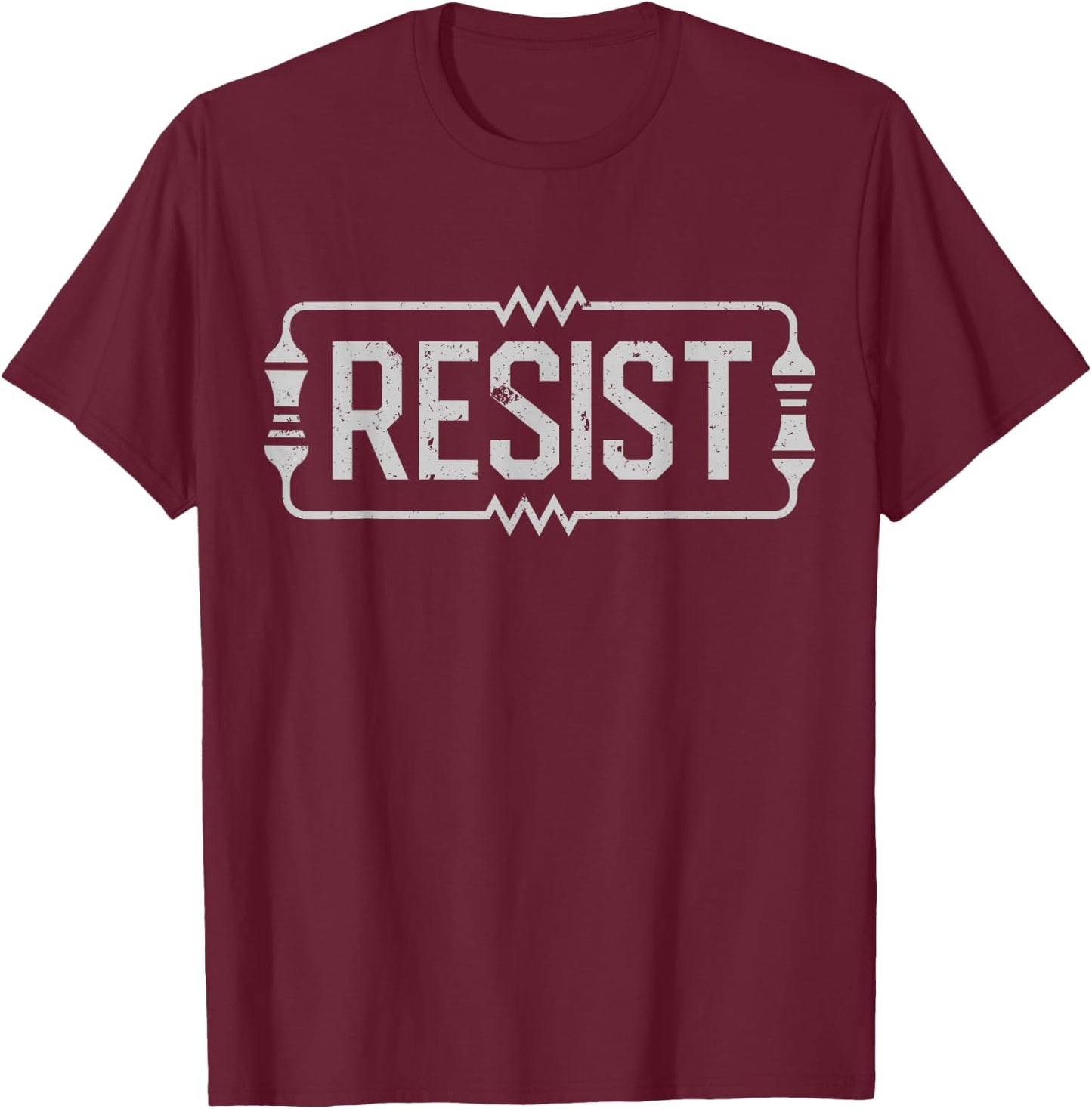 Resist Electrical Engineer Engineering Electronic Resistors T-Shirt - T-Shirt | Maroon
