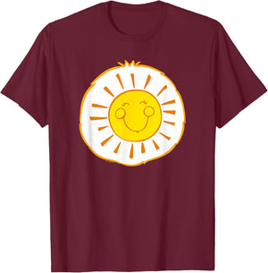 Care Bears Funshine Bear Halloween Costume Small T-Shirt - T-Shirt | Maroon