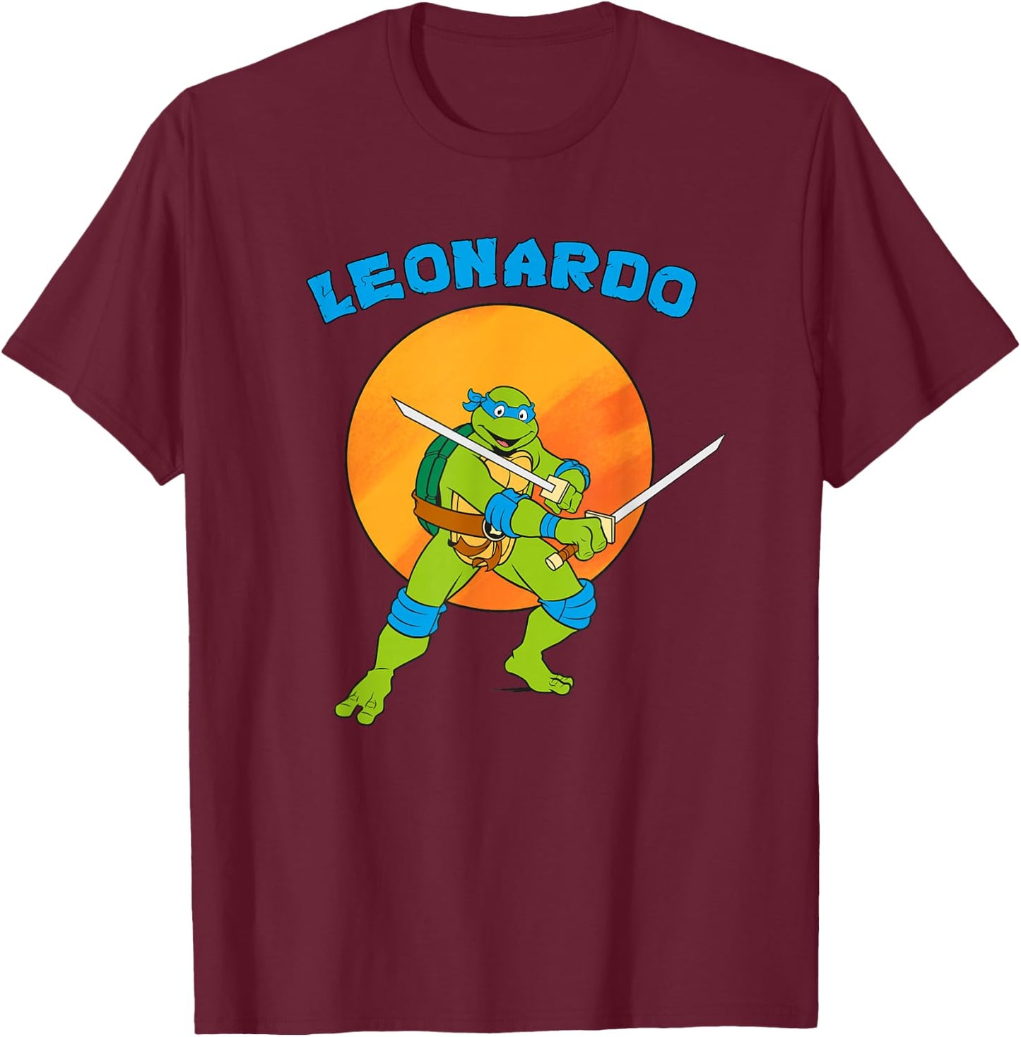 Leonardo Standing Strong T-Shirt - T-Shirt | Maroon