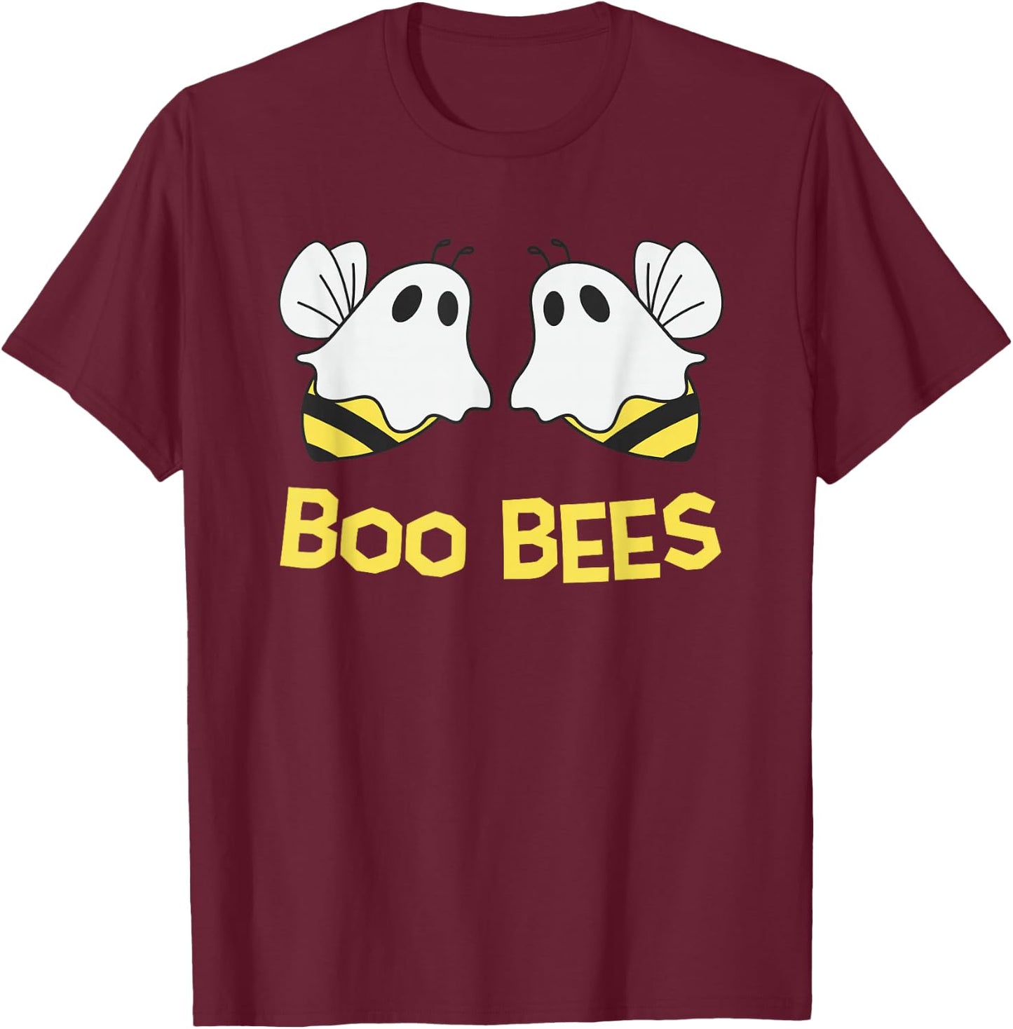 Funny Boo Bees Couples Halloween Costume Cool 's T-Shirt - T-Shirt | Maroon