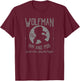 Wolfman Inn and Pub T-Shirt - T-Shirt | Maroon