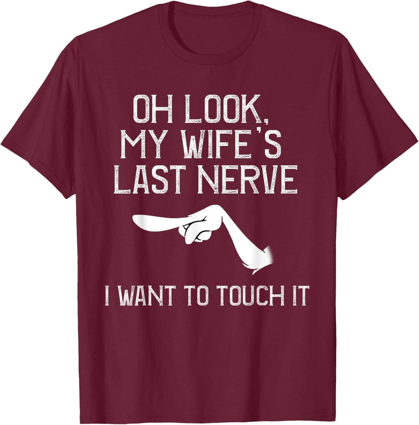 Funny Sarcastic Meme Mans prize Marriage T-Shirt - T-Shirt | Maroon