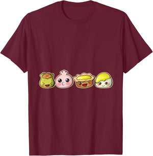 Dim Sum Traditional Cantonese Asian T-Shirt - T-Shirt | Maroon