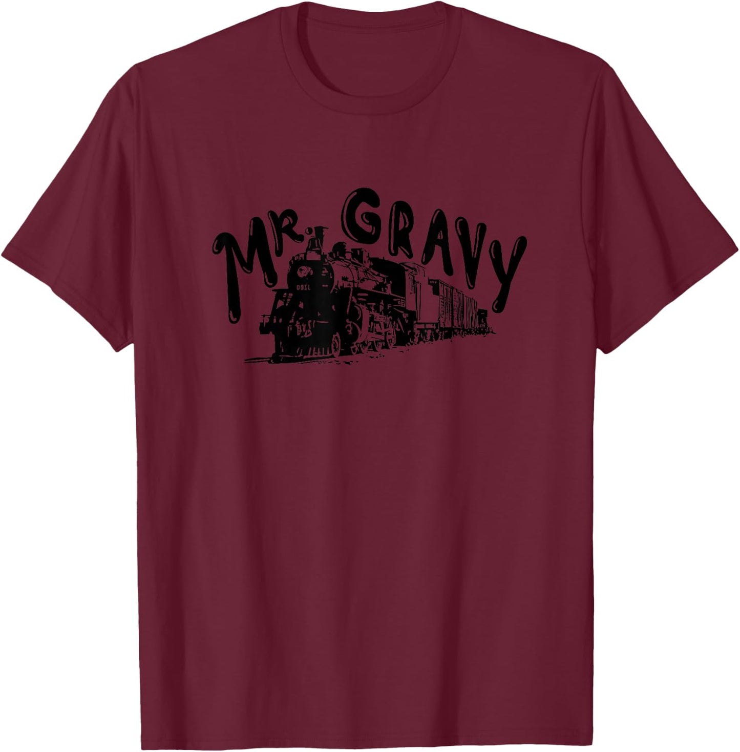 Mr. Gravy Train for Mechanics T-Shirt - T-Shirt | Maroon