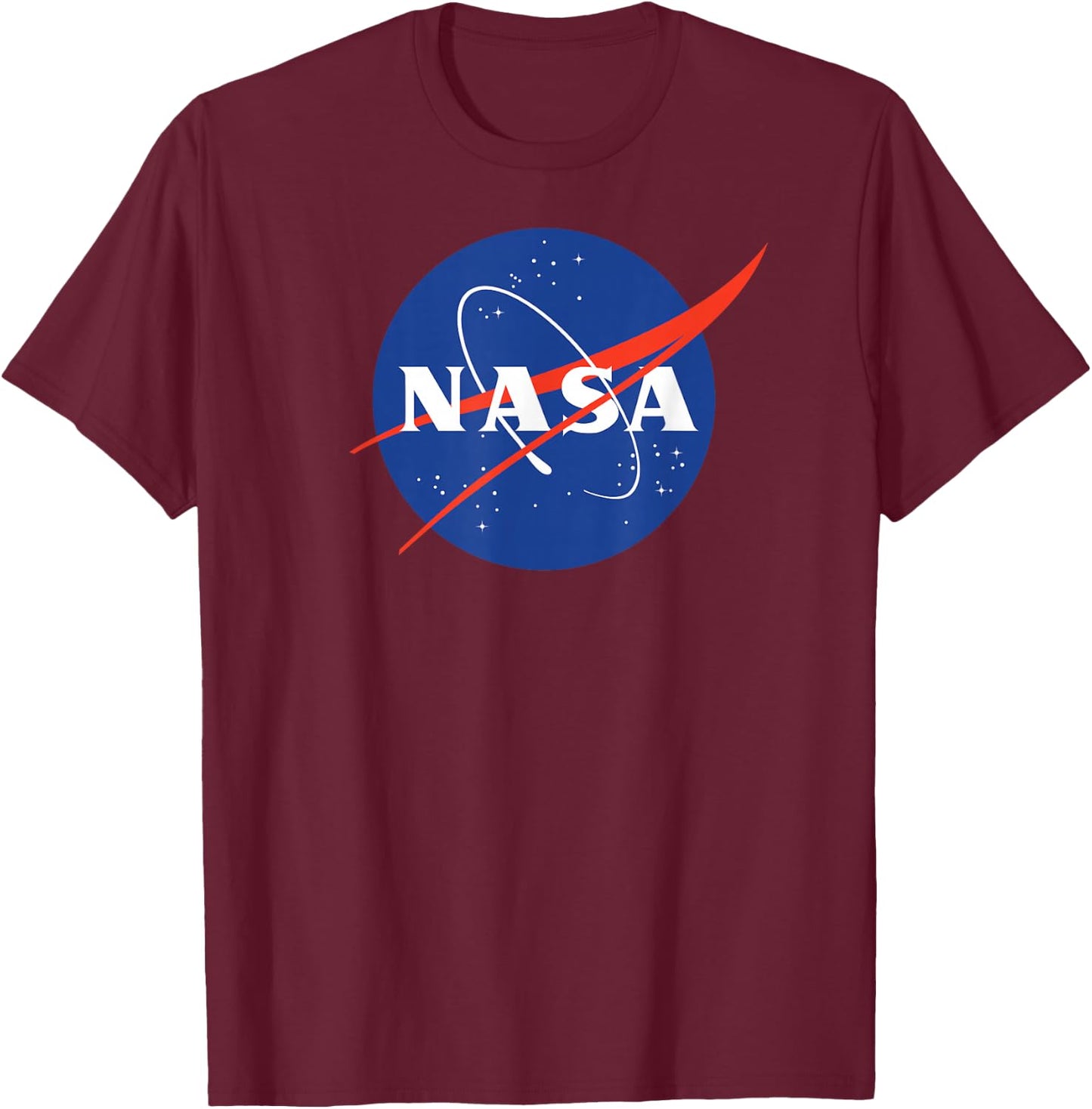Official NASA Meatball Logo T-Shirt - T-Shirt | Maroon
