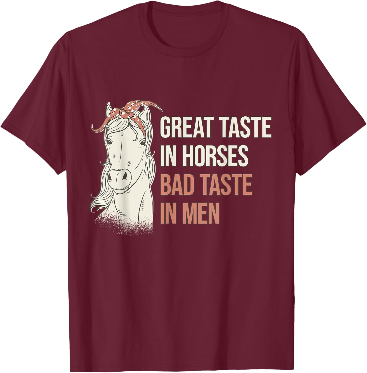Horse Rider Woman - Horseback Riding T-Shirt - T-Shirt | Maroon