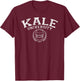 Vintage Kale University Motto T-Shirt - T-Shirt | Maroon