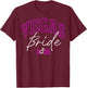 Vegas Bride Squad 2025, Married in Vegas Bachelorette Party T-Shirt - T-Shirt | Maroon