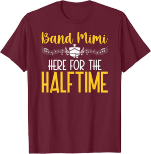 Band Mimi Funny Marching Band Mimi Grandma T-Shirt - T-Shirt | Maroon