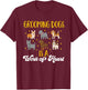 Dog Grooming Dogs Salon Dog Groomer T-Shirt - T-Shirt | Maroon