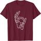 Robot Hand Robotics Engineer T-Shirt - T-Shirt | Maroon