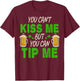 You Can Tip Me Funny St Patrick's Day Funny Bartender T-Shirt - T-Shirt | Maroon