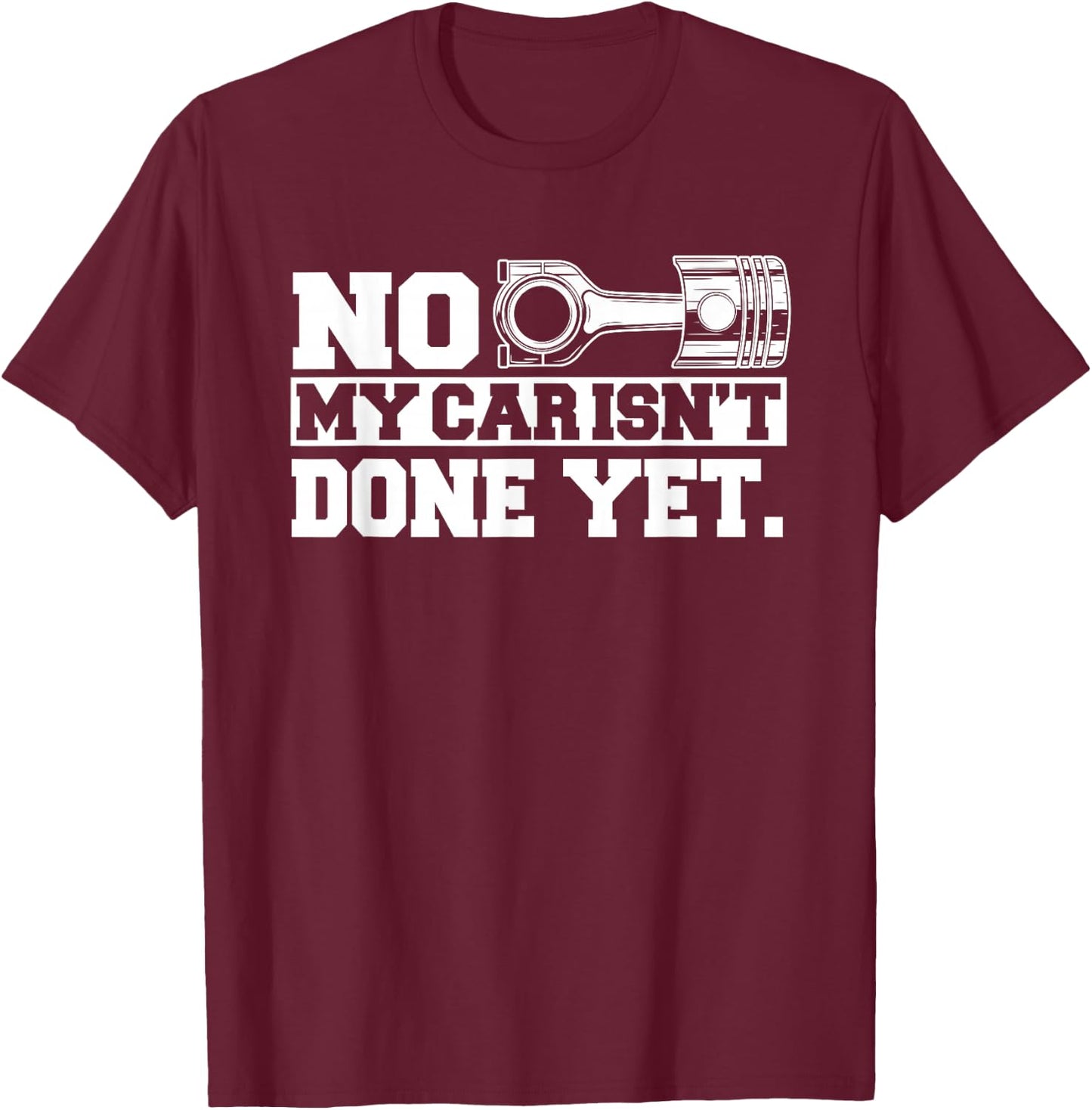 Auto Mechanic Automotive Technician Mech Repair Greaser Car T-Shirt - T-Shirt | Maroon