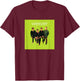 Weezer - Green Album Cover T-Shirt - T-Shirt | Maroon