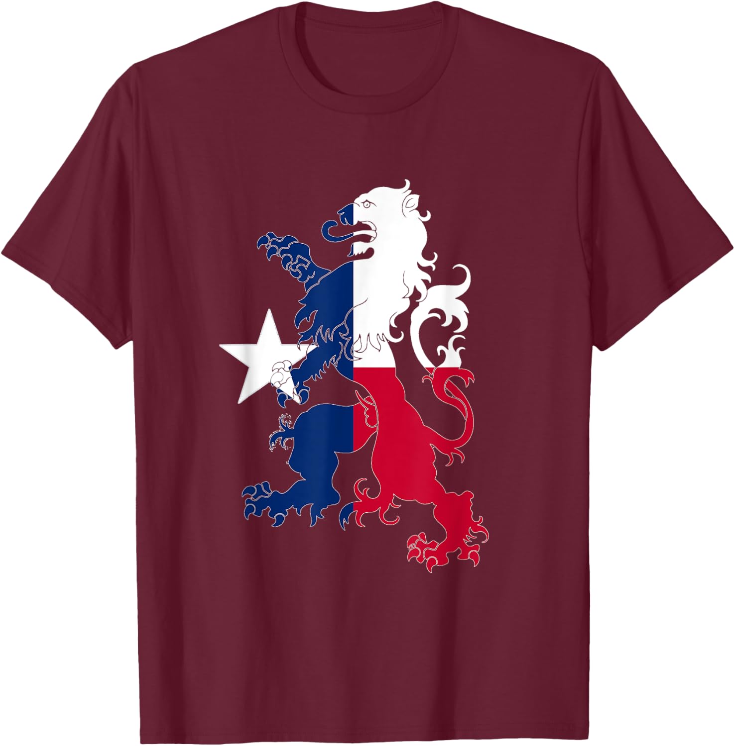 Texas Grown Texan Dutch Roots Holland USA Netherlands T-Shirt - T-Shirt | Maroon