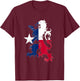 Texas Grown Texan Dutch Roots Holland USA Netherlands T-Shirt - T-Shirt | Maroon