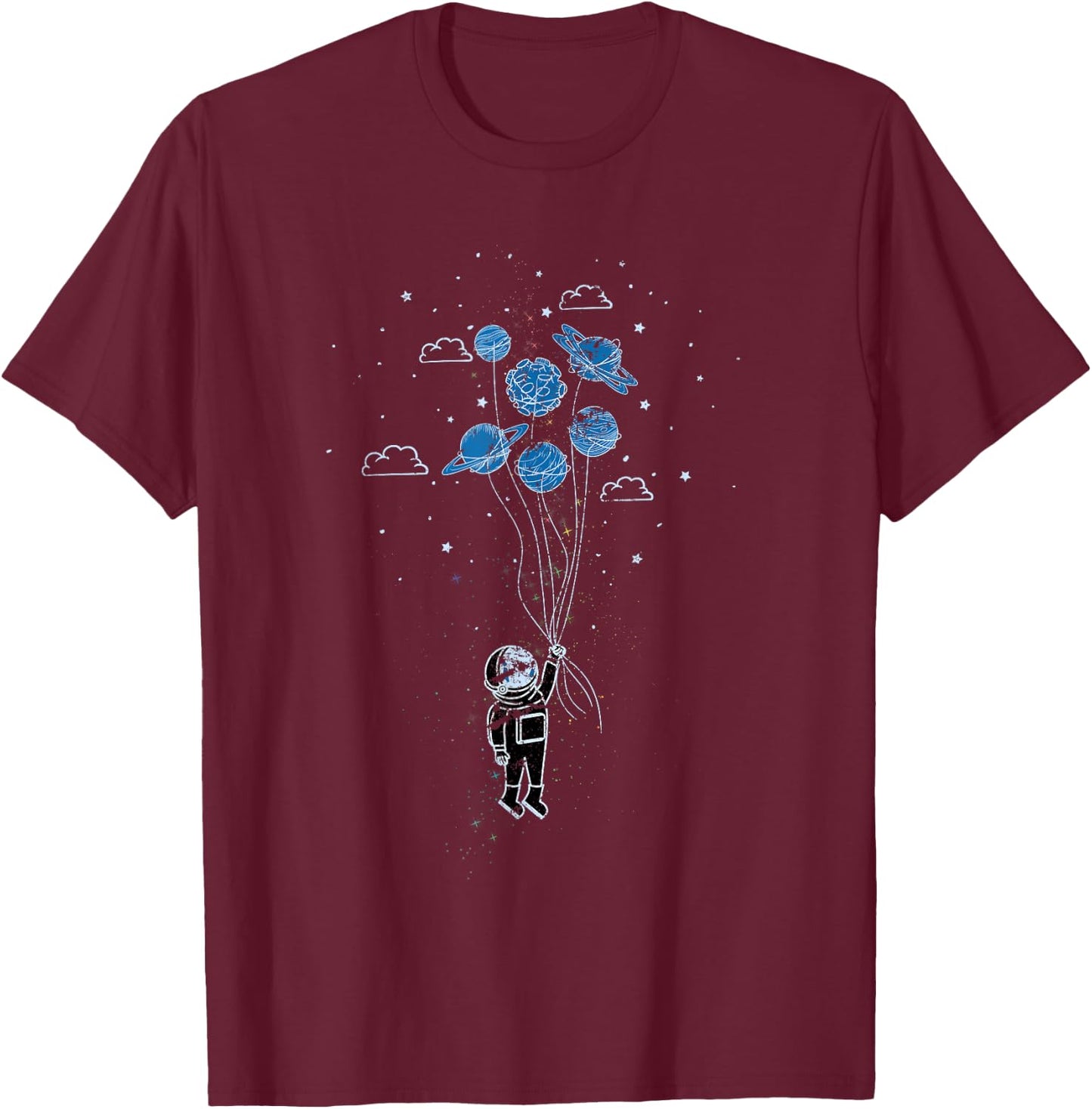 Astronomy Cosmonaut Outer Space Boys Kids Gift Astronaut T-Shirt - T-Shirt | Maroon