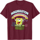 Mademark x SpongeBob SquarePants - SpongeBob SquarePants Imaginaaation Box Funny T-Shirt - T-Shirt | Maroon