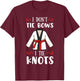Karate Teacher Karateka Student Martial Arts Red Belter Women Girls Kids T-Shirt - T-Shirt | Maroon