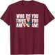 Barely Funny Men's Black Bowling , Small T-Shirt - T-Shirt | Maroon