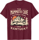 Mammoth Cave National Park Kentucky Hiking Nature Outdoors T-Shirt - T-Shirt | Maroon