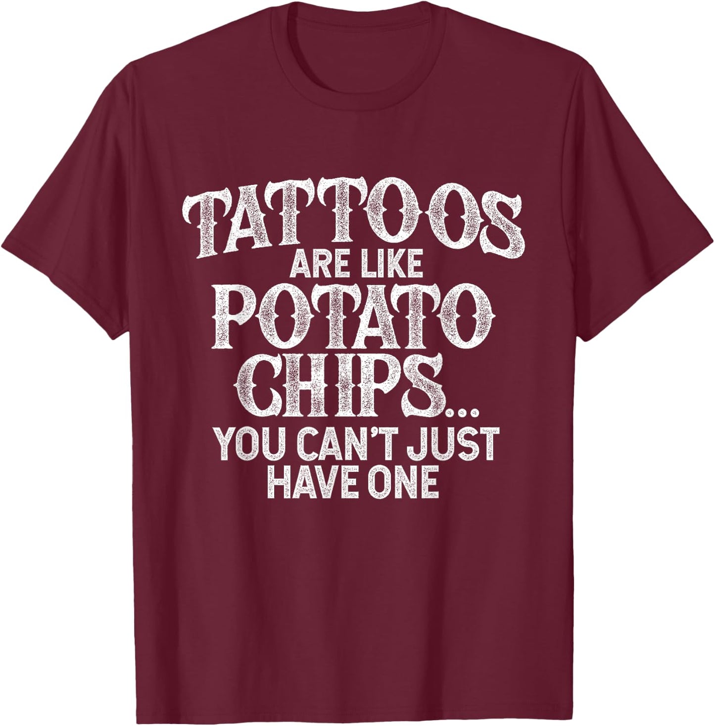 Tattoo Lovers Shirts Tattooist Ink Meme Pun Funny Tattoo T-Shirt - T-Shirt | Maroon