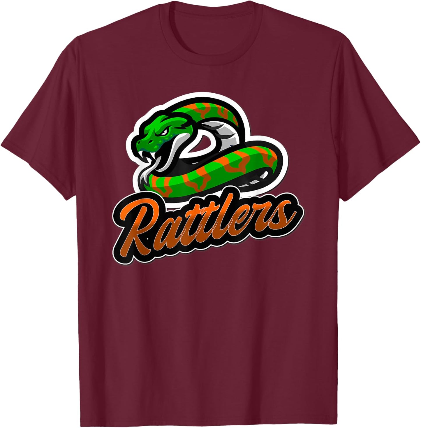 HBCU Rattlers T-Shirt - T-Shirt | Maroon