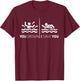 Funny Lifeguard Sarcastic Swimmer Gift T-Shirt - T-Shirt | Maroon