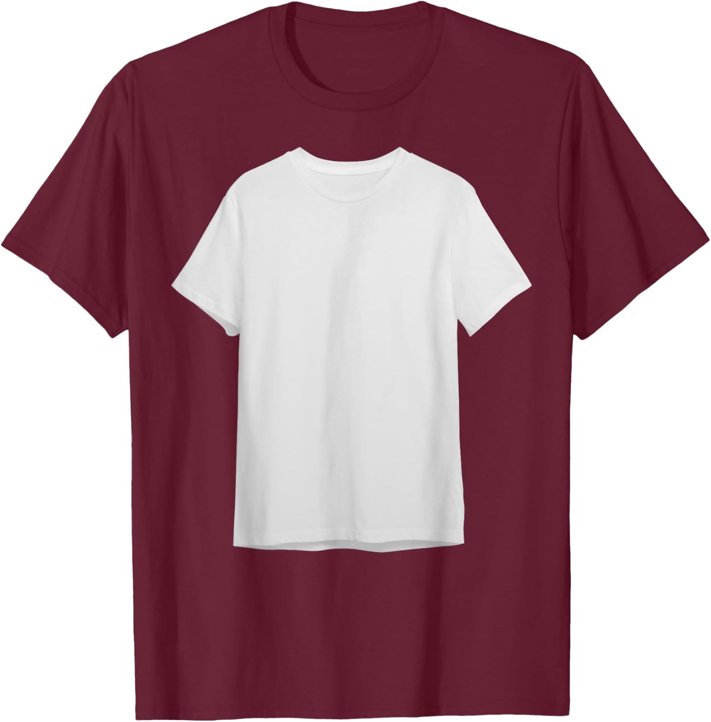 Shirt On A Shirt T-Shirt - T-Shirt | Maroon