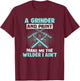 A grinder and paint make me the welder I ain't Welder T-Shirt - T-Shirt | Maroon